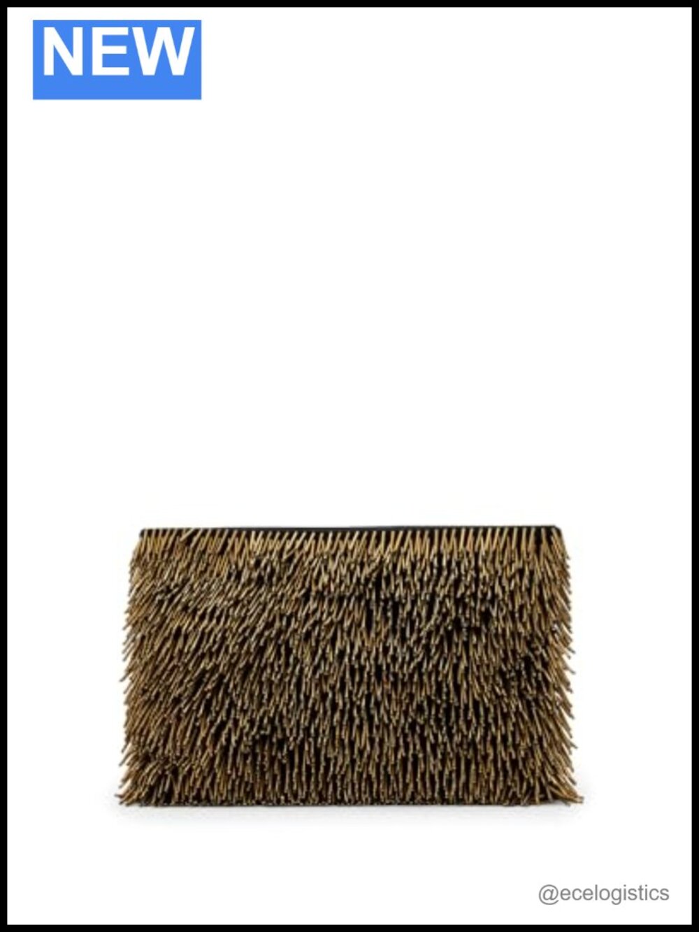 AllSaints Bettina Bead Clutch W225XD Cotton Zipper Clutch